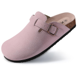 Moodsad Litfun Moodsad Mulesid Ja Klotsid Naistele Meestele Slip-on Korgist Taldadega Sussid Suvised Rannasandaalid Kaaretoega Mugavad Slaidid 38(fit 23cm) gray