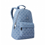 Jordan Puuvillane Seljakott Vabaajasuurus V&auml;ike Unisex Hele Denim Sinine Jordan JD2523163AD-001 （24.1cm*12.7cm*33.0cm）