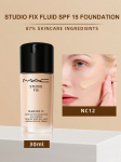 MAC Studio Fix jumestuskreem | 24h matt &otilde;likontroll, NC11 30ml NC12