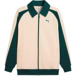 Puma Mugav Mitmek&uuml;lgne Spordiklassika Kootud Jakk Unisex Jakk Helebeež 634029-87 L