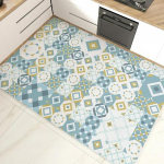K&ouml;&ouml;gip&otilde;randamatt PVC Veekindel Nahast Vaipmatid Libisemisvastane Suure Pindalaga Vaip Kodu Kaunistus Tapis Cuisine Sol 50x80cm