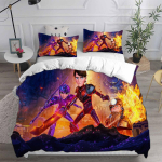 Trollik&uuml;tid Hooaeg 1 (2016. aasta) Voodipesukomplektid Voodikate Tekk Tekikott Padjap&uuml;&uuml;r 2-3osalised Komplektid Laste T&auml;iskasvanute Magamistoa Dekoor EU King 240x220cm