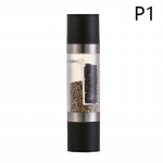 Soola ja pipraveski 2 &uuml;hes k&auml;sitsi roostevabast terasest soola pipraveskid reguleeritava keraamilise jahvatusega v&uuml;rtsiveski k&ouml;&ouml;git&ouml;&ouml;riist