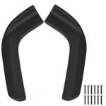 Kokkup&otilde;rkevastane auto esiseelik kaitseraua nurk huuledeflektor Spoiler jaotur universaalne hajuti kriimustusvastane ruumikaitse matt must v&auml;rv