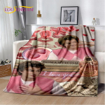 Joe Keery Steve Harrington Pehme Pl&uuml;&uuml;sist Tekk, Flanellist Tekk Visketekk Elutoa Magamistoa Voodi Diivani Pikniku Katteks Lastele 80x60in