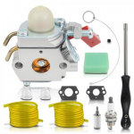 Carburetor For Homelite UT33650A 26CC String Trimmer w/ Engine HHCPS.0264AT