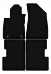 Dywaniki welurowe BASIC czarne do: MG ZS I crossover (2017-)