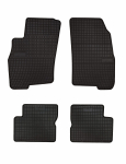 Dywaniki samochodowe gumowe do: Alfa Romeo Mito hatchback (2008-2019) - czarne, dopasowane