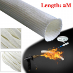 2M Exhaust Glass Fibre Hose Lagging ulation For Webasto Heaters 22mm &24mm Exhaust Pipe Electrical Equipment Car Supplies