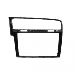 8 inch 9.2 inch car Radio Frame Decorative Piano Black/Gray/Carbon Fibre Touch Screen Bezel Trim Fascias For VW Golf 7 7.5 MIB2 8 inch Piano Black