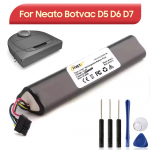 Laetav liitiumaku Neato Botvac D3 D4 D5 D6 D7 205-0011 puhastusroboti jaoks 4200mAh