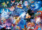 Tenyo k&otilde;ige v&auml;iksem pusle Disney x koos ja teeninduskaardiga (Tenyo) [Valmistatud Jaapanis] 1000-osaline Maailma See on maagia! (29,7 42 cm) DW-1000-414 Liim,
