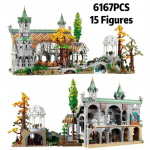 Laos MOC 6167 tk Filmisarja T&auml;navavaatehoone &Uuml;hilduv 10316 Stiil Lastekingitused