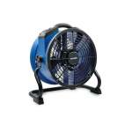 T&ouml;&ouml;stuslik aksiaalventilaator XPOWER 13&Prime; Professionaalne K&otilde;rgetemperatuuriline Kuumakindel (K&uuml;tteseadet ei ole) Suletud mootor pistikupesadegaX-35AR 47.2x48.8x23.9 sinine
