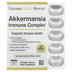 California Gold Nutrition, Akkermansia + Probiootikumid Immuunsuskompleks, 60 Taimset Kapslit