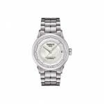TISSOT Luksuslik Kollektsioon Automaatne Mehaaniline Liikumine Naiste K&auml;ekell 33mm Valge sihverplaadi Roostevabast terasest korpus T086.208.11.116.00 Regular Watch Box