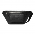 Gucci Monogramm Logo Reljeefne T&otilde;mblukuga Nahast Rinnakott Meeste kotid Must 645093-AABY7-1000 Gift Set(Basic Set+Box+Shopping Bag)