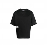 Stone Island Shadow Project Varjuga L&uuml;hikeste Varrukatega &Uuml;mmarguse Kaelusega T-s&auml;rk Must Meeste Topid 77192011B-V0029 S