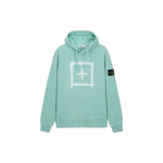 Stone Island Logo Prindiga Kapuutsiga Pikkade Varrukatega Dressipluus Meeste dressipluus Roheline 741565894-V0044 L