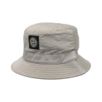 Stone Island Logo Kaunistatud Pol&uuml;ester Kalurim&uuml;ts Meeste m&uuml;tsid Hall 801599376-V0091 M