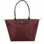 Longchamp Le Pliage Br&auml;ndi Logo Disain Nailonist T&otilde;mblukuga Ostukott K&auml;e-&Otilde;lakott Suur Naiste T&otilde;mblukuga Kott Granaat&otilde;una V&auml;rvi 1899919P98 Basic Set (Bag)