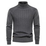 S&uuml;gis ja talv uue stiiliga meeste k&otilde;rge kraega pullover kampsun &uuml;hev&auml;rviline meeste kampsun &auml;ri vabaaja kampsun meeste L