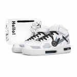 Nike Air Force 1 Slip Resistant, Abrasion Resistant, Lightweight Mid top Skateboard Shoes Unisex Concrete Gray CW2289-111(Team18-) 35.5