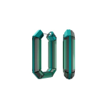 Swarovski Lucent Suured Ringikujulised K&otilde;rvar&otilde;ngad Naiste k&otilde;rvar&otilde;ngad Roheline 5633953 Green,F