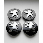 Peugeot Must Velje Keskkatete Komplekt 4 tk 60mm 106 107 206 207 306 307 Veljekate