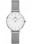 NAISTE K&Auml;EKELL DANIEL WELLINGTON Classic Petite Sterling DW00100220 28mm