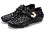 Mood Luksuslikud s&otilde;idujalatsid Meeste kingad ehtsast nahast kingad Loafer Lehmanahast krokodillimustriga Hasp vabaajajalatsid Zapatos Hombre 10 must