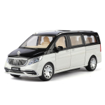 1/24 M&otilde;&otilde;tkava Maybach VS680 Sulamist Valatud Auto Mudel Kaugjuhtimispuldi Simulatsiooni Heli Valguse Rehvi Rooliga Poiss-s&otilde;bra Kingitus must/valge