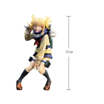 15cm Anime MHA Kuju Toga Himiko Figuur Dabi Tegevuskuju Kogutav PVC Mudel Dekoratsioon Nukk M&auml;nguasi f&auml;nnidele Kingitus 12-16CM beige