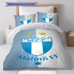 Malm&ouml; FF Muster Voodipesu Tekikott Komplekt Tekikoti Kate Padjap&uuml;&uuml;r Kodu Kaunistus S&uuml;nnip&auml;evakingitus (1 * tekikott + 2 * padjap&uuml;&uuml;ri, ilma s&uuml;damikuta) 135x200cm