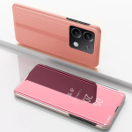 Peegliga klapp&uuml;mbris Xiaomi 15T Pro 14T 13T Pro POCO C85 C75 4G X7 X6 5G jaoks, plaaditud, seisutoega, kaitse&uuml;mbris, telefoni tarvikud POCO X7 5G brown