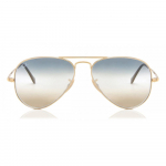 Ray Ban Rb3689 Aviator Metal Ii 001 Gd Unisex P&auml;ikeseprillid Gold/58-14-140