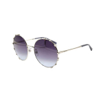 Swarovski kristallidega kaunistatud reklaam &uuml;mmargused p&auml;ikeseprillid Naiste p&auml;ikeseprillid SK0289-F-16B 60,Silver/Purple Gradient