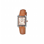 Casio STANDARD seeria kronograaf, kuup&auml;evan&auml;idik, veekindel, kvartsmehhanism, nahkrihm, Jaapani ja Korea kell, meeste kell, MTP-TW101L-7AVDF valge