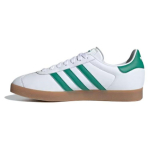 adidas Gazelle Valge Julge Roheline Unisex Tossud Pilvevalge Kuld-Metallik IH2216 38