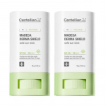 Centellian24 Madeca Derma Shield Ohutu P&auml;ikesekaitsepulk SPF50+ PA++++ 18g x2 UV-kaitse Kaasaskantav P&auml;ikesekaitsepulk Tundlikule Nahale