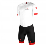 Taymory Pro Triatloni V&otilde;istlus&uuml;likond Meeste Pikkade Distantside Jumpsuit Kohandatud Trisuit LD AEROSKIN VALGE Jalgrattas&otilde;idu/Jooksmise/Ujumise R&otilde;ivaste Komplekt S