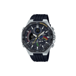 Casio Edifice Seeria 100 Meetrit Veekindel P&auml;ikesej&otilde;ul t&ouml;&ouml;tav Liikumine Vaikne Rihm K&auml;ekell Meeste kellad Must ECB-950MP-1A Random Watch Box,Black Dial black