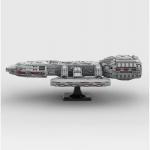 MOC Battlestar Galactica Mudel Ehitusklotsid Interstellaarne Filmipuzzle Klotsid Kosmoselaeva Komplekt Puzzle Tehnoloogia DIY M&auml;nguasi Laste Kingitus PDF instruction