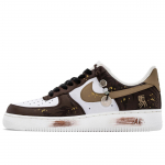 Nike Air Force 1 Hobuse Aasta Katvus Termiline Katvus Madal L&otilde;ige Rula Kingad Meeste Pruun Kuld CW2288-111(Meeskond A-) 41