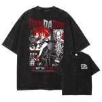 Anime DanDaDan Graafiline Tr&uuml;kk Suvine Vintage Pesitud Unisex Naiste Mood Puuvillane T-s&auml;rk Streetwear Hip Hop YK T-s&auml;rk &Uuml;legabariidiline Uus Topp M gray