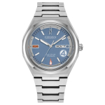 CITIZEN x Marvel Eco-Drive Seeria 100m Veekindel P&auml;ikeseenergia Kvarts Supertitaanist Rihm 39,5mm Meeste K&auml;ekell Sinine T&auml;hik AW0131-66W sinine