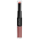 Rouge &agrave; L&egrave;vres Infaillible Duo 24H - L'Or&eacute;al Paris - 312 Incessant Russe - Couleur Rose - Hydratant & Confort