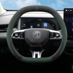 Suede Nahast Auto Roolikate MG ZS HS ES5 2025 jaoks Autode Siseaksessuaarid