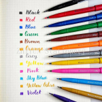 Jaapan Pentel Touch Brush Sign Pen Fude Pen Pehme Painduv Ots 36 V&auml;rvi Saadaval Uus Pastelse V&auml;rvi Harjaga Kirjutamise Pliiats gray