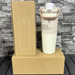 Sway 30oz isoleeritud veepudel k&otilde;rrega, topeltseinaga vaakumtermoskruus, lekkekindel, kuumade/k&uuml;lmade jookide jaoks, j&otilde;usaali, kontori, telkimise, auto, reisimiseks 30oz roosa kvarts v&auml;rv